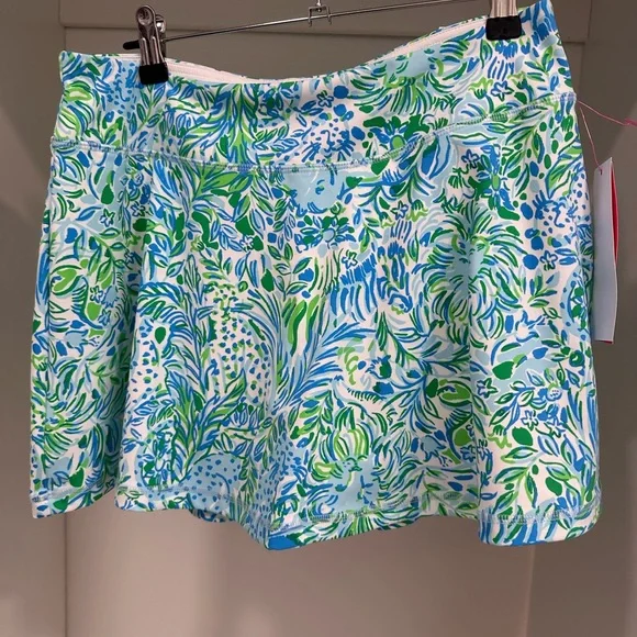 Lilly Pulitzer NWT Alia Skort - Hydra Blue - Picture 2 of 5